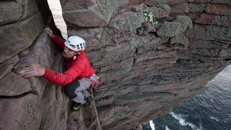 ‘Giving fate the middle finger’: How blind climber Jesse Dufton scaled a 500-foot monolith
