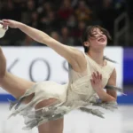 Alysa Liu takes surprise lead at figure skating world championships, capping her sensational return to the sport