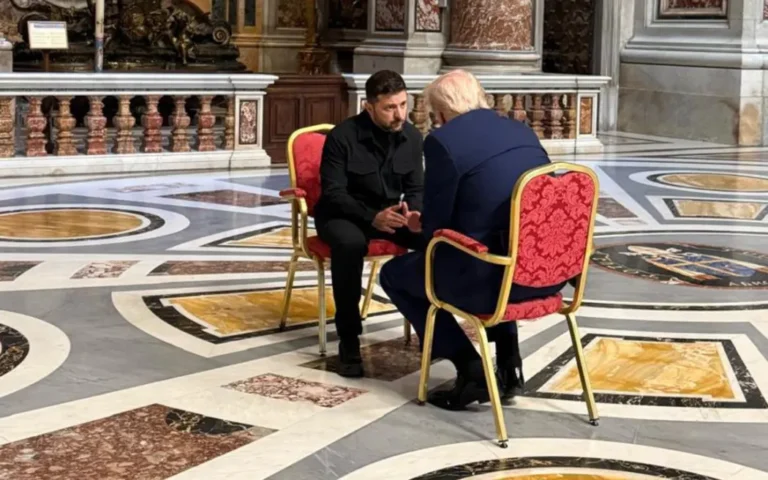 Zelensky says talks with Trump at pope’s funeral were their ‘best’ yet