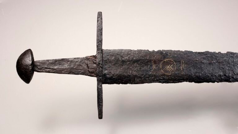 1,000-year-old sword decorated with spiritual symbols found in Dutch river