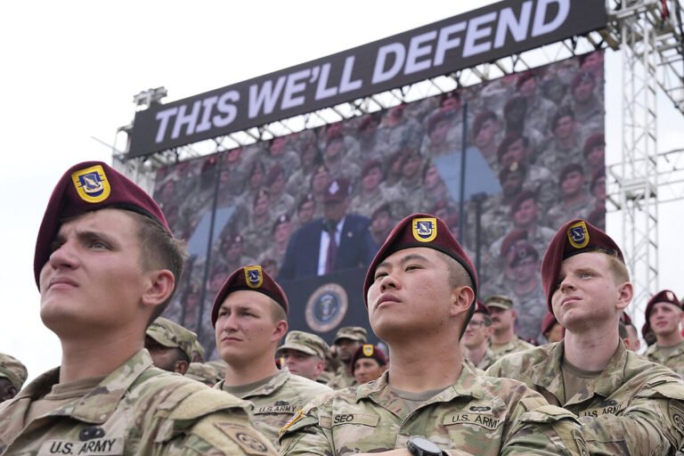 As the Army celebrates its 250th birthday, officials say the military’s apolitical nature is at risk
