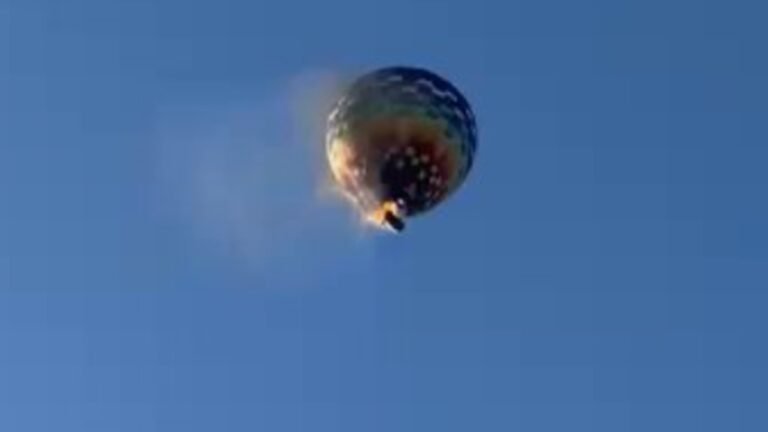 At least 8 dead after hot air balloon accident in southern Brazil