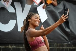 Betting site bans individual over heckling incident with Olympic champion sprinter Gabby Thomas