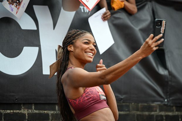 Betting site bans individual over heckling incident with Olympic champion sprinter Gabby Thomas