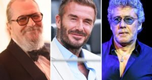 David Beckham, Gary Oldman and Roger Daltrey knighted in King’s Birthday Honours