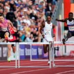 Karsten Warholm breaks his own world best 300-meter hurdles time