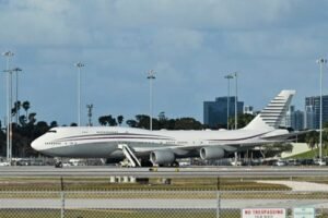 Qatari jet that could be new Air Force One will ‘probably’ cost less than $400 million to retrofit, Air Force Secretary says