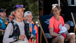 She won a 100k ultramarathon through the mountains – while breastfeeding