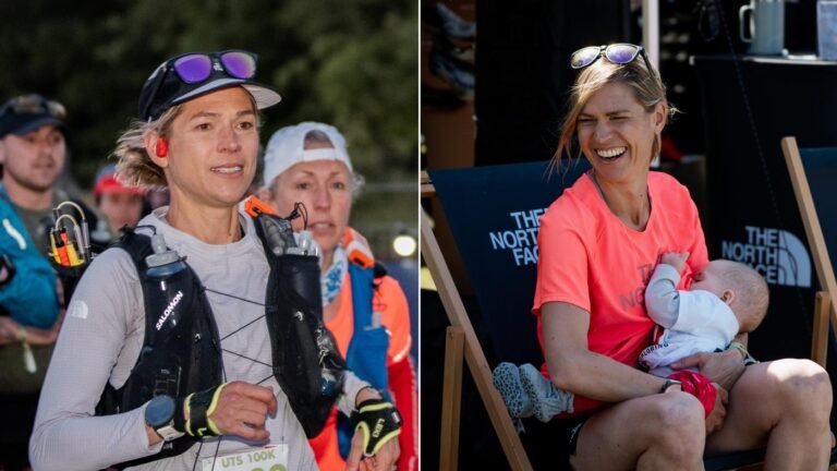 She won a 100k ultramarathon through the mountains – while breastfeeding