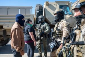 A US citizen and Army veteran was detained at an immigration raid and held for 3 days. His family scrambled to find him