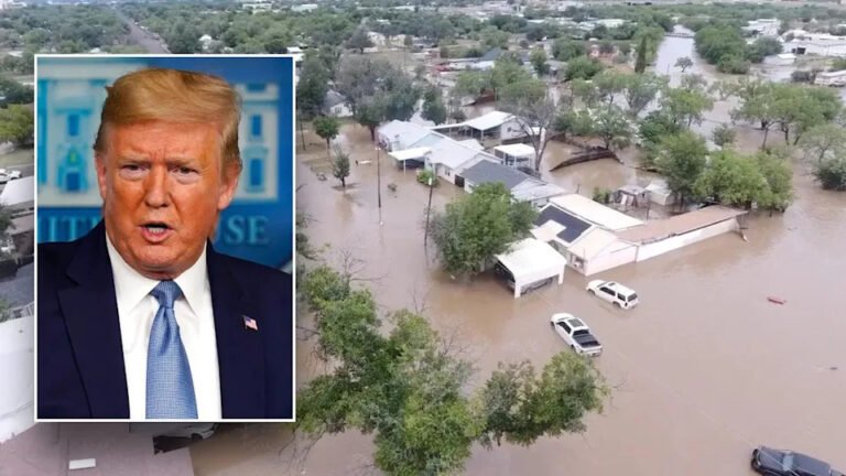 After disasters like the Texas flood, Trump reflexively blames Biden