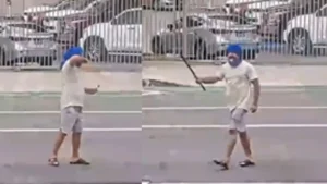 A Sikh was doing ‘Gatka’ on the road in America, police shot him dead
