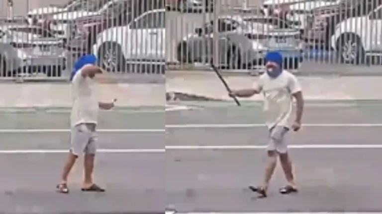A Sikh was doing ‘Gatka’ on the road in America, police shot him dead
