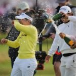 Miyū Yamashita wins Women’s Open for first LPGA Tour victory – and first major – a day after turning 24