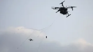 Ukrainian drone attack sparks fire at oil depot in Russia’s former Olympic city, governor says