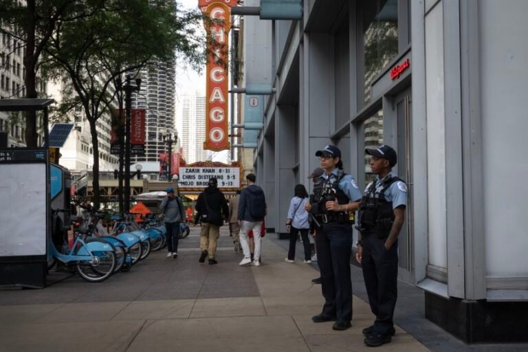 How does Chicago prepare for the possible deployment of the National Guard?