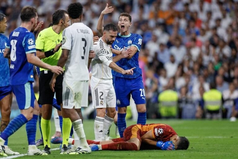 Real Madrid won with some suffering in the Champions League with two Mbappé penalties