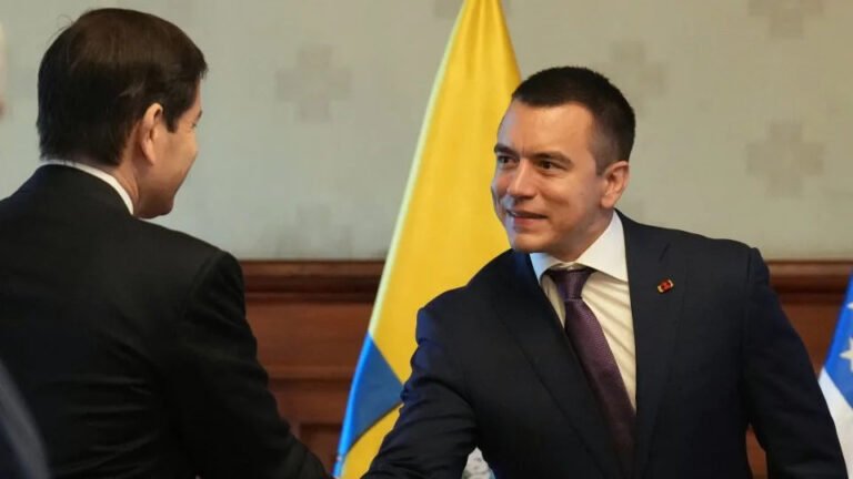 The U.S. is working with Ecuador on an agreement to send asylum seekers to the South American country
