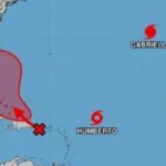 Tropical Storm Humberto Gains Strength as New Caribbean System Raises U.S. East Coast Concerns